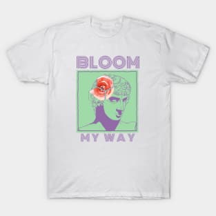 Bloom My Way in Colour Amethyst Orchid T-Shirt